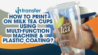 Laser Heat Transfer on Milk Tea Cup  Laser Printing on Milk Tea Cup Tutorial [upl. by Etolas415]