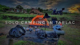 Solo Camping  Moto camping  Sitio Baag Tarlac Philippines  ASMR [upl. by Rainer]