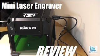 REVIEW KKmoon DIY Compact Laser Engraving Machine [upl. by Berard]