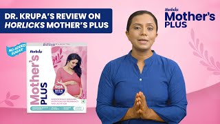 Horlicks Mothers Plus  Nutritionist Talk [upl. by Elah939]