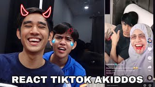 REACT TIKTOK AKIDDOS DENGAN AKIDDOS 😂 [upl. by Bouton]