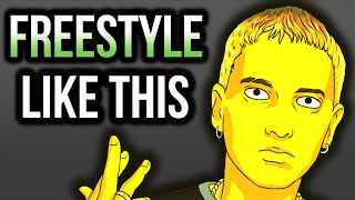 How To Freestyle Rap Better In 5 Simple Steps For Beginners [upl. by Dianemarie]