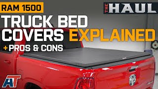 Truck Bedcovers Explained  How To Pick Tonneau Cover For Your RAM 1500  The Haul [upl. by Irving]