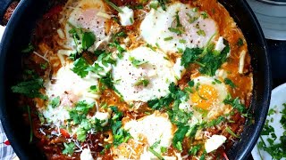 WORLDS BEST BREAKFAST SHAKSHUKA  BEST TUTORIAL  HOW TO MAKE SHAKSHUKA [upl. by Poucher]