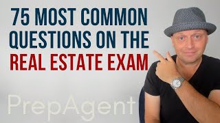 75 Most Common Questions on the Real Estate Exam 2023 [upl. by Jere]