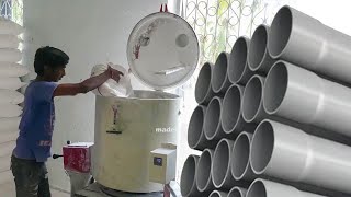 PVC Pipes Making Process  Made in India [upl. by Miza]