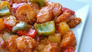 Sweet and Sour Shrimp Recipe [upl. by Nissie74]