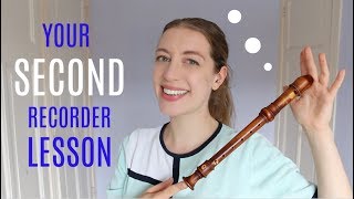 Your SECOND recorder lesson  Team Recorder [upl. by Durst]