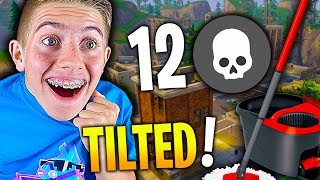 JAI LAVÉ TILTED TOWERS OKLM 12 KILLS SUR FORTNITE BATTLE ROYALE [upl. by Kirit]