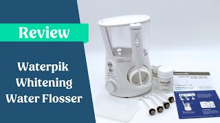 Waterpik Professional Whitening Water Flosser Review USA [upl. by Otanod]