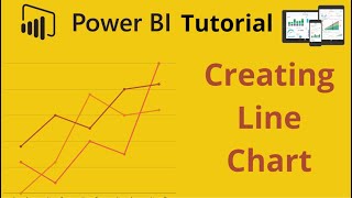 How to Create Power BI Line Chart to Show the Trend in Data [upl. by Assirok]