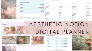 HOW TO CREATE A DIGITAL PLANNER IN NOTION  Free Templates  DIGITAL PLANNING 101 [upl. by Abell]