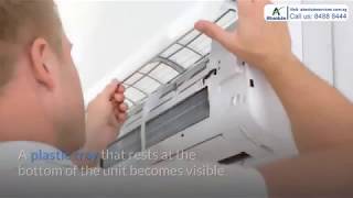 How To Fix Leaking Mitsubishi Air Conditioner [upl. by Ynnal]