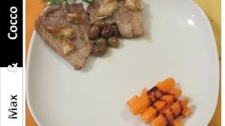 Agnello con olive al profumo di funghi porcini [upl. by Learsi]