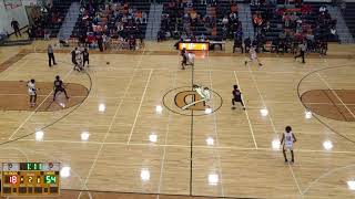 Dowagiac Union vs Benton Harbor High School Womens Varsity Basketball [upl. by Sivert]