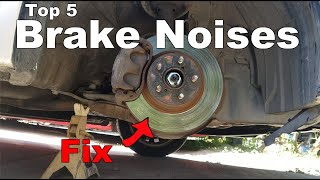 How to Stop Brake Noise Squeak Squeal Grinding Noisy Brakes [upl. by Ardnassak16]