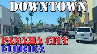 Panama City  Florida  4K Downtown Drive [upl. by Herriott]