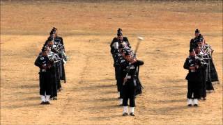 13 Gorkha Rifles Pipe band amp khukuri display 24 April 2015 [upl. by Annmarie]