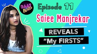 Saiee Manjrekar Talks About Her First KISS  All Her Firsts  Salman Khan  Baat With Britto Ep 11 [upl. by Ophelie101]