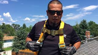 How to Use a Roof Safety Harness  Fall Protection [upl. by Notecnirp]