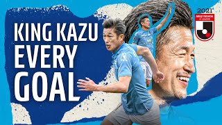 EVERY King Kazu Goal with Yokohama FC  JLEAGUE [upl. by Kohler217]