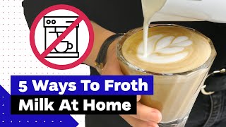 How To Froth Milk At Home Best Milk Frothers Review [upl. by Meadows]