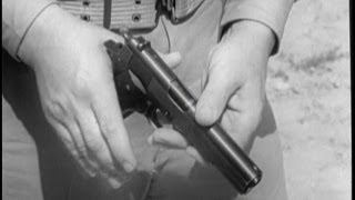 WW2 1911 45 CAL Pistol Training [upl. by Rosenkranz385]