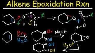 Alkene Epoxidation Reaction Mechanism  Peroxy Acid MCPBA [upl. by Ap]