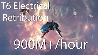 Eve Online  T6 Abyssal Retributions 900Mhour in 200m setup Electrical [upl. by Zaccaria]