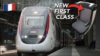 The BRAND NEW SNCF TGV quotOceanequot  FIRST CLASS review [upl. by Trescha385]