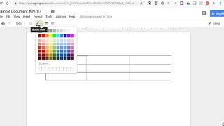 How to Format Tables in Google Docs [upl. by Rema921]
