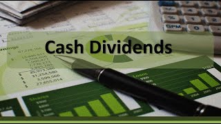 Stockholders Equity Cash Dividends [upl. by Bonacci763]