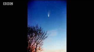 Comet seen from planet Earth  BBC science [upl. by Eidnil]