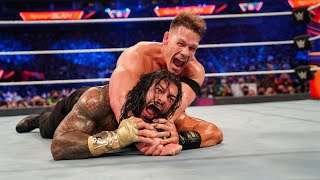 FULL MATCH  Roman Reigns vs John Cena – Universal Championship Match WWE SummerSlam 2021 [upl. by Lakym383]