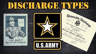 Types of Army discharges [upl. by Leontine]