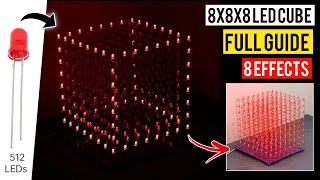 How to make 8x8x8 LED Cube [upl. by Arney]