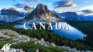 Canada 4K  Relaxing Music Along With Beautiful Nature Videos [upl. by Ilujna732]