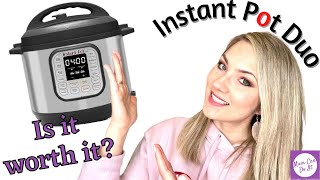 Instant Pot Duo FULL Review FOR BEGINNERS  57 litre 7in1 Pressure Cooker  Is it worth it [upl. by Anoval]