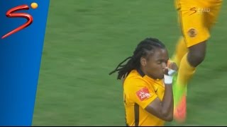 Siphiwe Tshabalala Goal vs SuperSport United 300th appearance for Chiefs [upl. by Snashall]