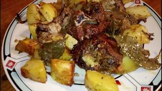 Agnello al forno con patate ricetta tipica calabrese da MicheleExpertCropalati CS [upl. by Hengel580]