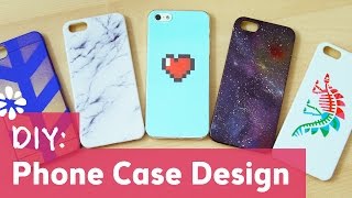 5 DIY Phone Case Designs  Sea Lemon [upl. by Barstow]