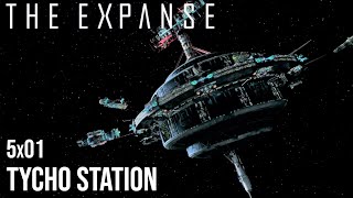 The Expanse  5x01 Tycho Station Opening Scene [upl. by Eellek133]