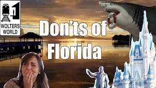 Visit Florida  The DONTs of Visiting Florida [upl. by Ahsille]