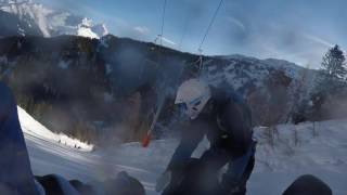 Fatal Snowboarding Crash [upl. by Cianca]