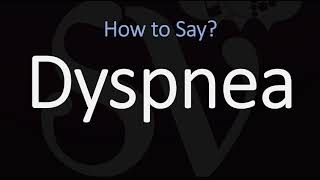 How to Pronounce Dyspnea CORRECTLY Meaning amp Pronunciation [upl. by Nuajed]