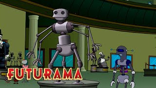 FUTURAMA  Season 2 Episode 19 Moms Friendly Robot Company  SYFY [upl. by Aivatal]