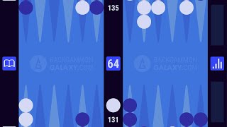 Backgammon Grandmaster playing online at Galaxy [upl. by Sayles578]