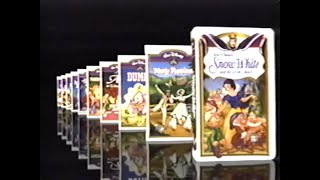 Walt Disney Masterpiece Collection  VHS Trailer [upl. by Dorothi]