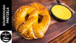 Best Sourdough Homemade Pretzels [upl. by Pietra]