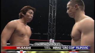 Musashi vs Mirko CroCop  K1 GP 99 FINAL [upl. by Euton]